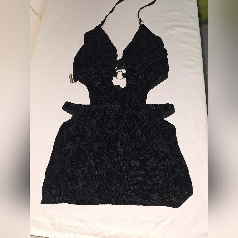 Fashion Nova Black Backless Mini Dress - Picture 3 of 5